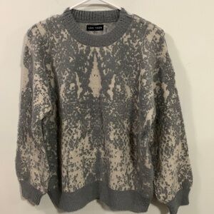Love Token “Grey Snake” Sweater - softest thing I ever felt! NWT Size Small